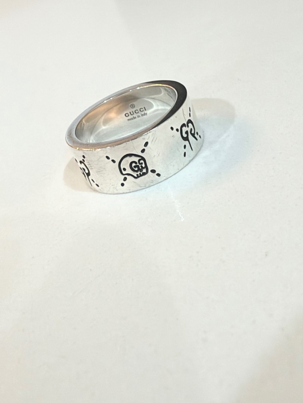 Gucci Ghost Wide Ring